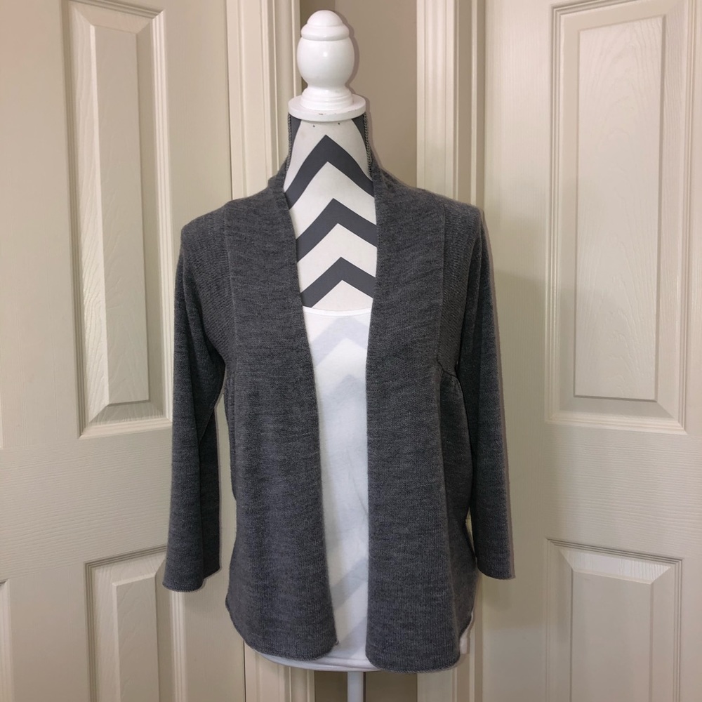 New York & Company Gray Cardigan